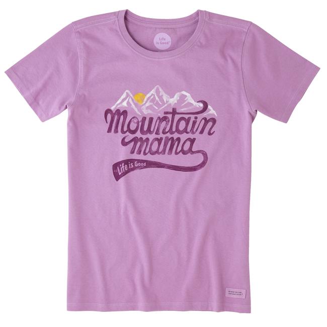 Womens Mountain Mama Crusher Tee Short Sleeve