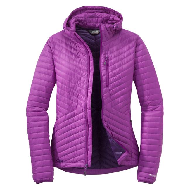 Womens Verismo Hooded Down Jacket