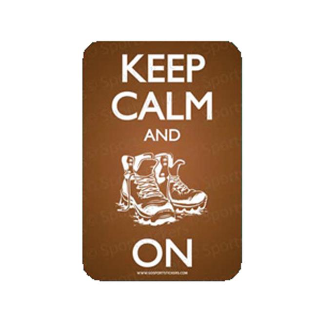 Keep Calm And Boot On Sticker