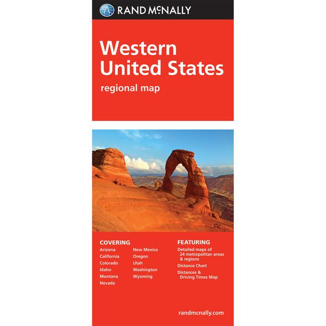 Western United States Road Map