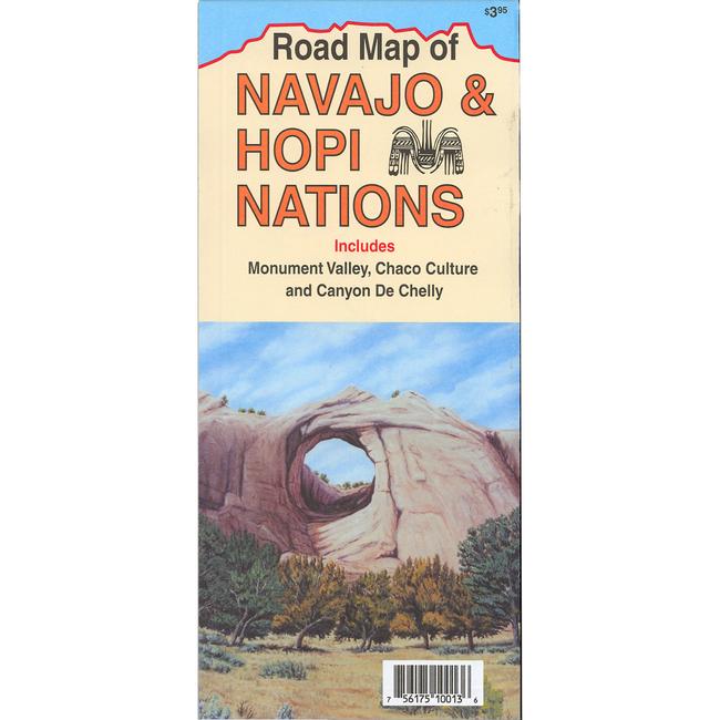 Navajo and Hopi Nations Road Map