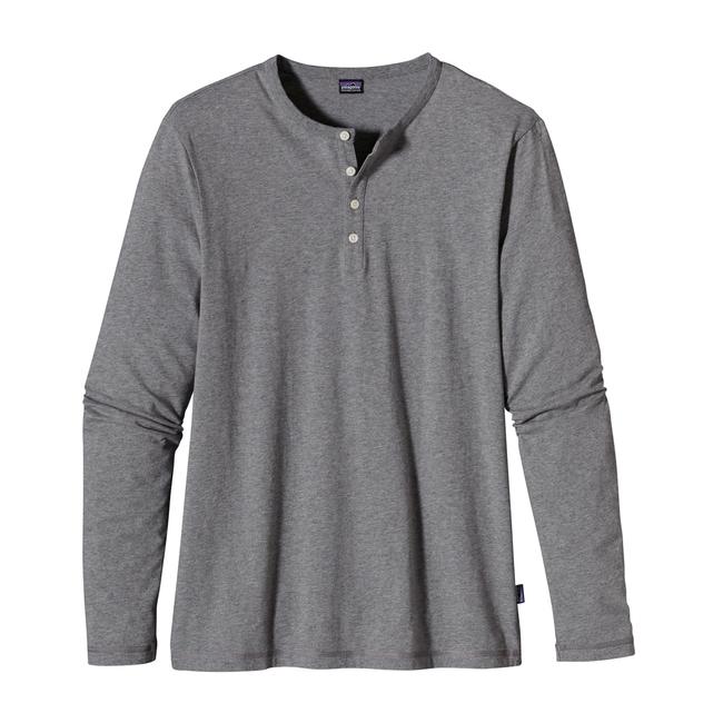 Mens Long Sleeved Daily Henley