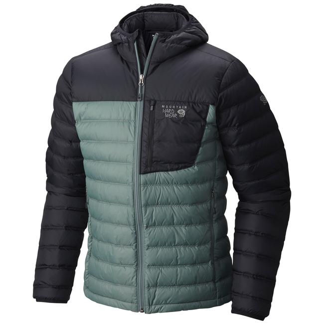 Mens Dynotherm Hooded Down Jacket