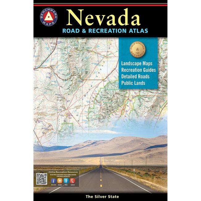 Benchmark Road & Recreation Atlas Nevada