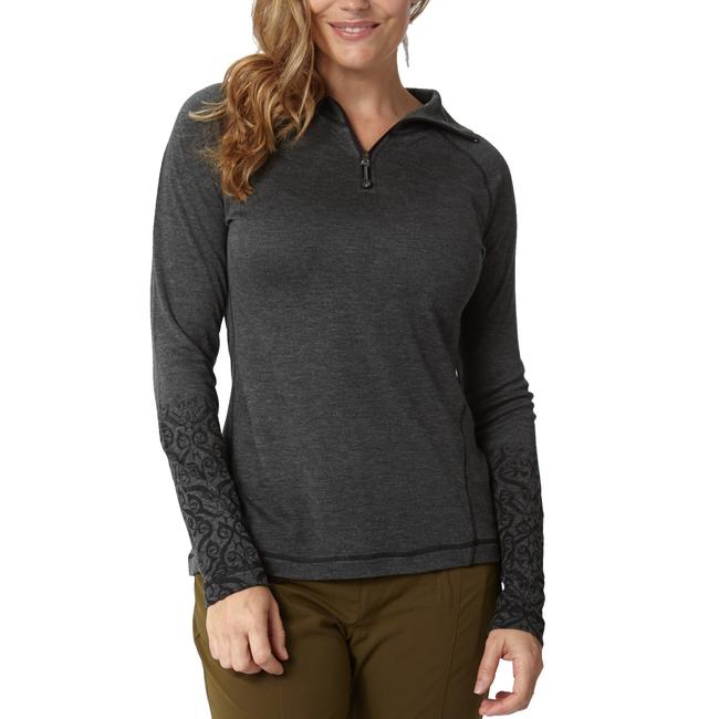 Womens Mission Knit 14 Zip Long Sleeve