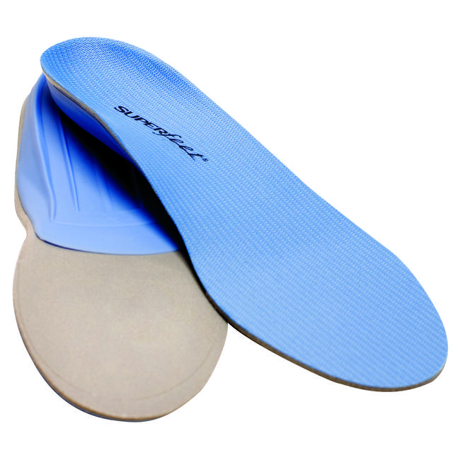 Blue Hiking Insoles Low Profile