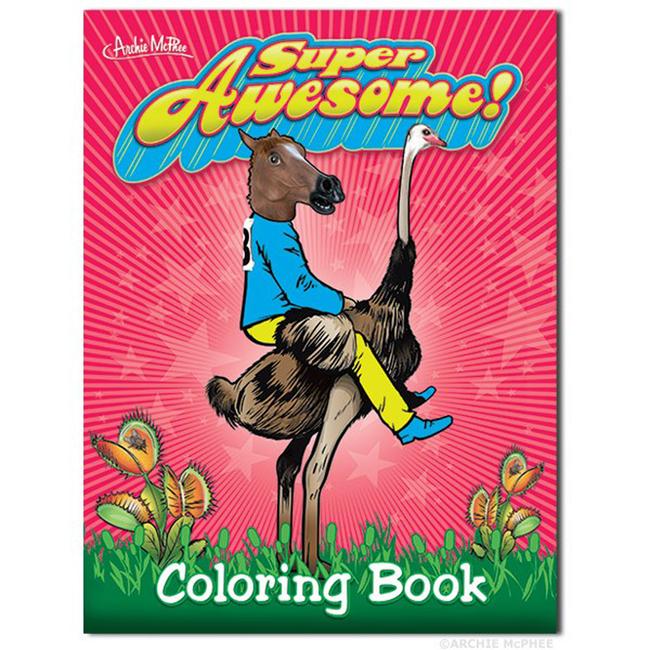 Super Awesome Coloring Book