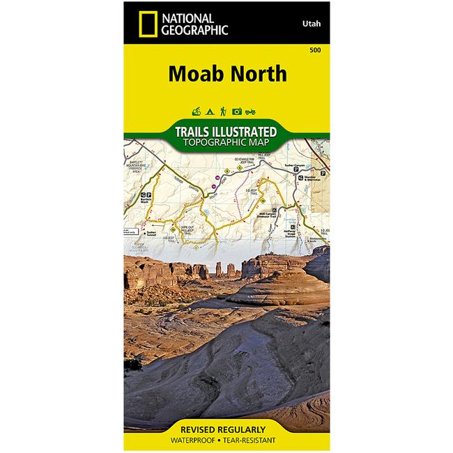 Moab North Outdoor Recreation Map