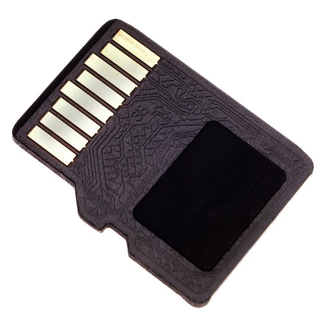 4GB microSD card with SD adapter