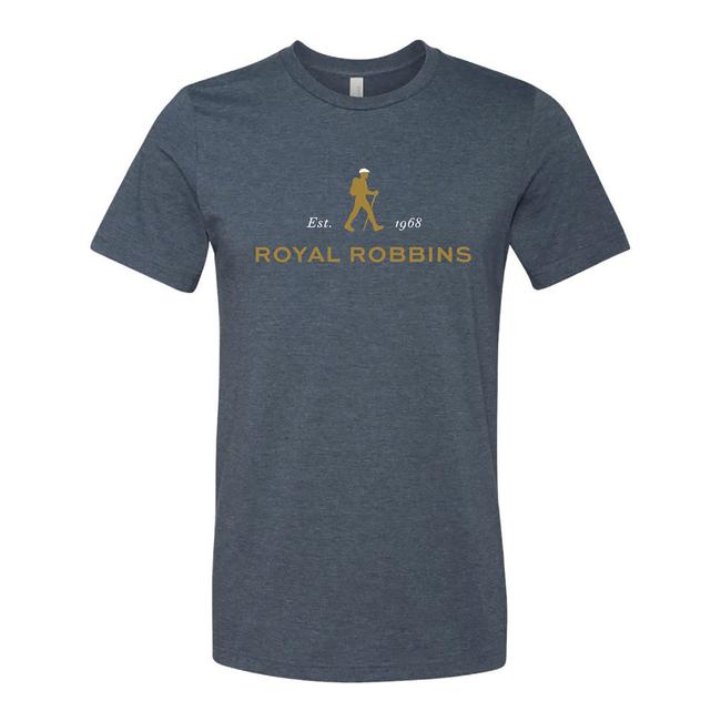 Mens Royal Robbins Logo Tee Ss