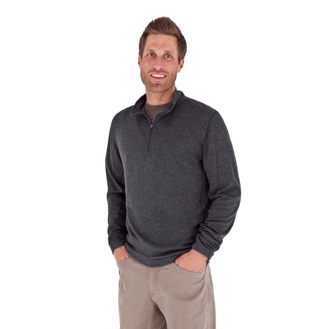 Mens Mission Knit 14 Zip Long Sleeve