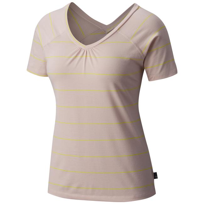 Womens Dryspun Stripe Short Sleeve T