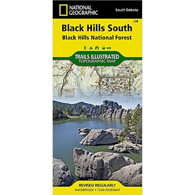 Trails Illustrated Map Black Hills South, Black Hills National Forest