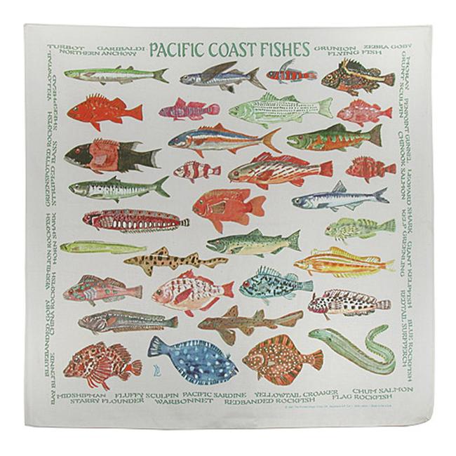 Pacific Coast Fishes Bandana