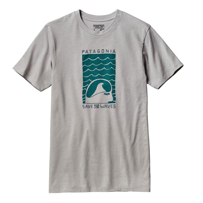 Mens Save the Waves Sleep Stoked CottonPoly T Shirt