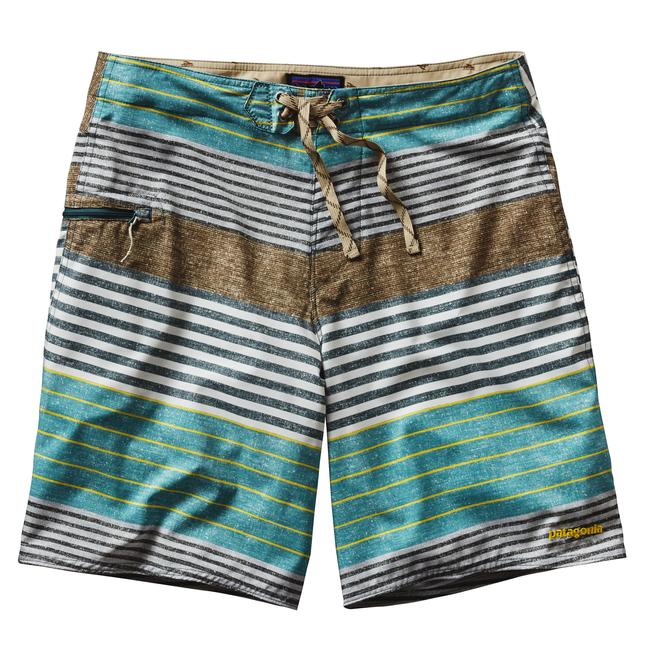 Mens Printed Stretch Planing Board Shorts 20