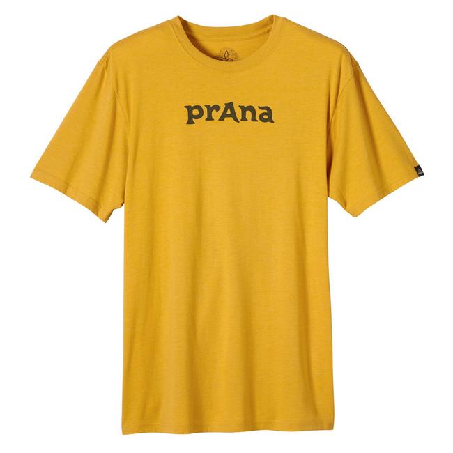 Mens Prana Logo Short Sleeve