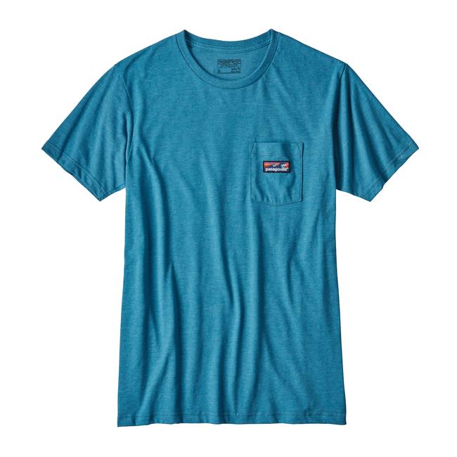 Men's Board Short Label Cotton/Poly Pocket T Shirt