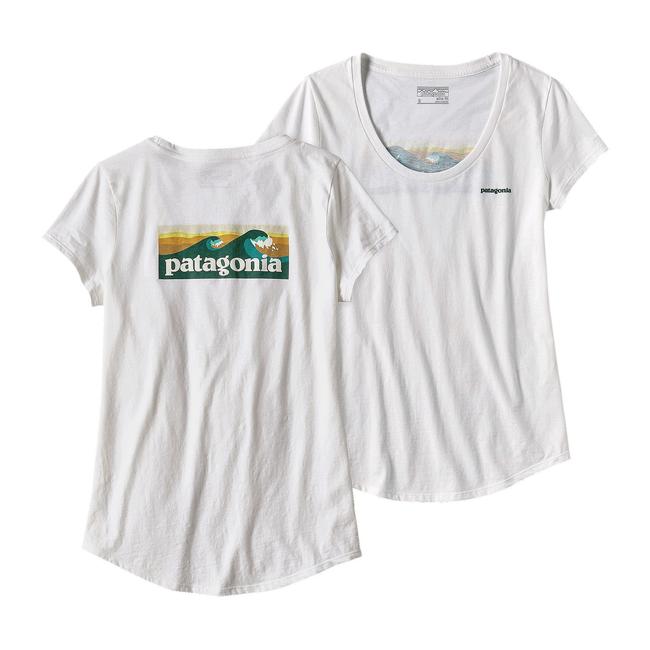 Women's Board Short Logo Cotton/Poly Scoop T Shirt
