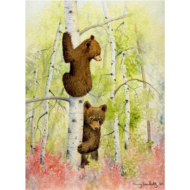 Bear Cubs III Notecard