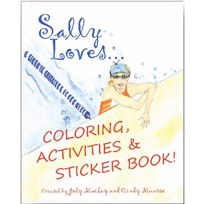 Sally Loves Coloring, Activities & Sticker Book
