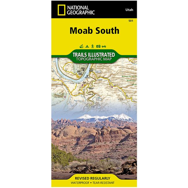 Moab South Outdoor Recreation Map