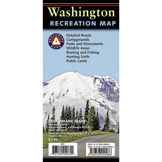 Benchmark Recreation Map Washington