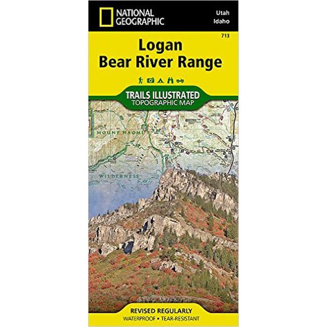 Trails Illustrated Map Logan Bear River Range