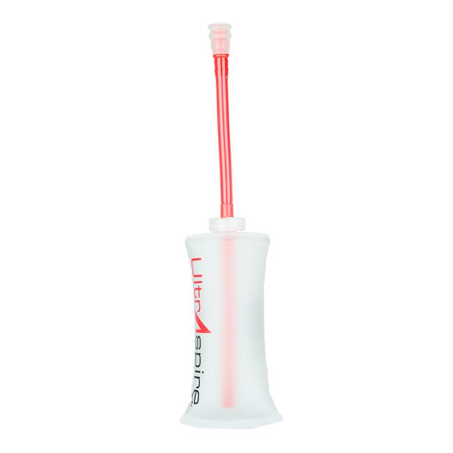 Collapsible Bottle With Red Straw