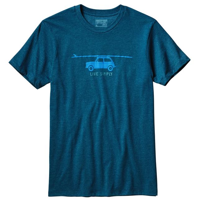 Mens Live Simply Glider CottonPoly T Shirt